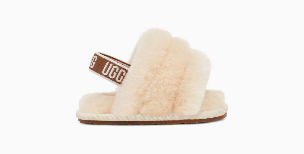 Ugg Slide Baby - Ugg Fluff Yeah Beige - 784MLYUKX